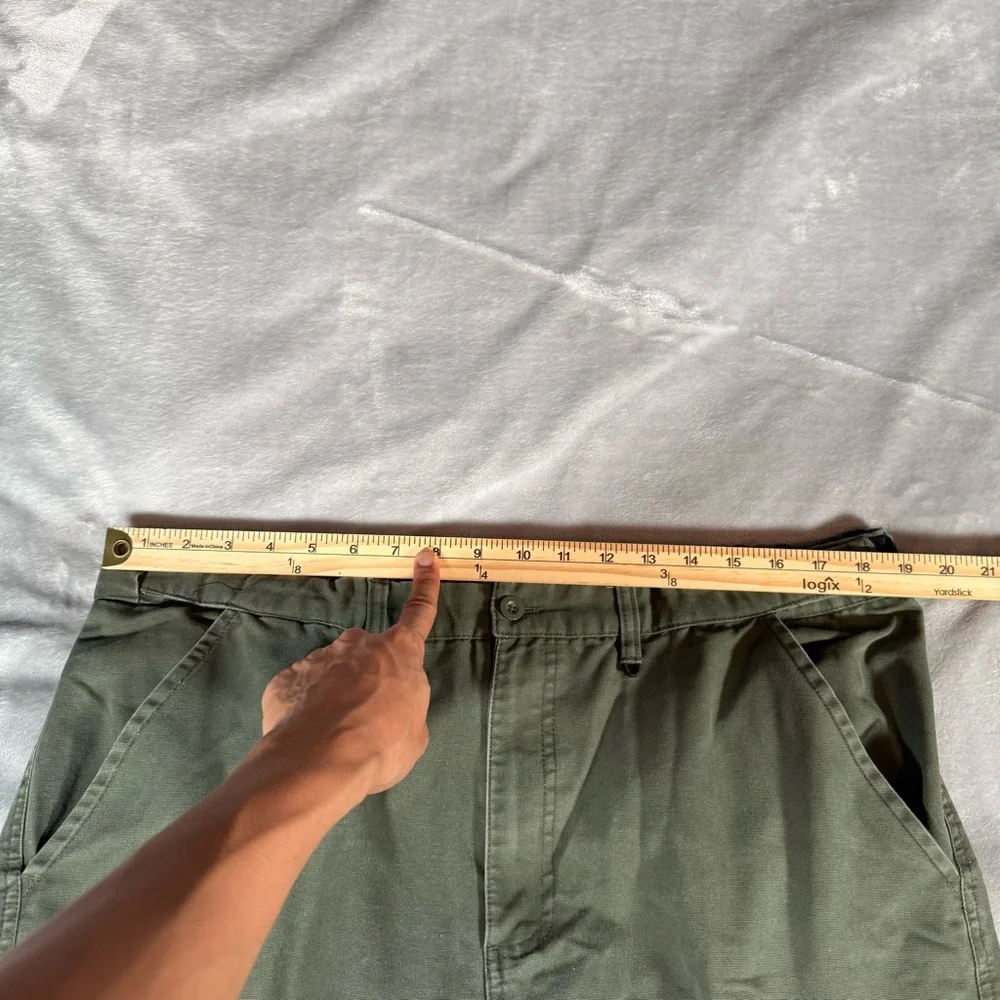 Boy Scouts Convertible Cargo Pants Mens 38x31 Stretch Waist Utility Green - Picture 8 of 12